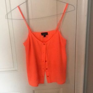 Neon orange top